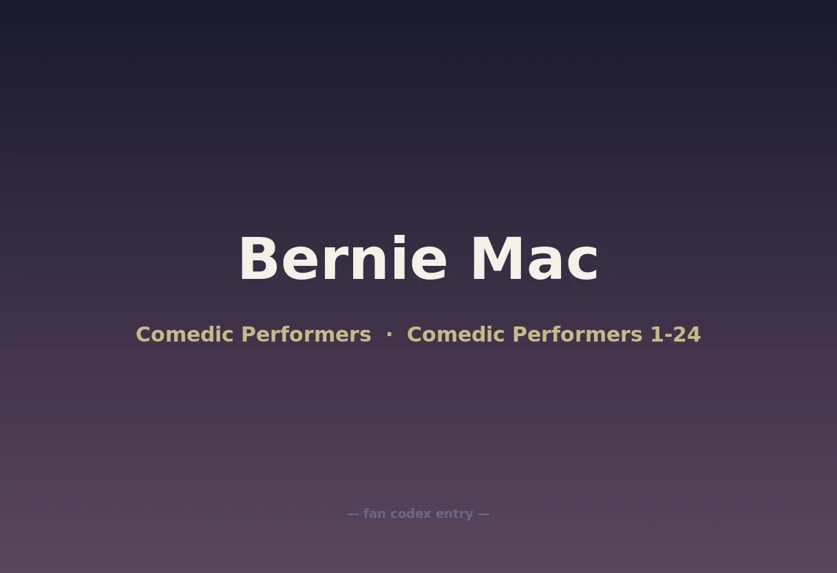 Bernie Mac