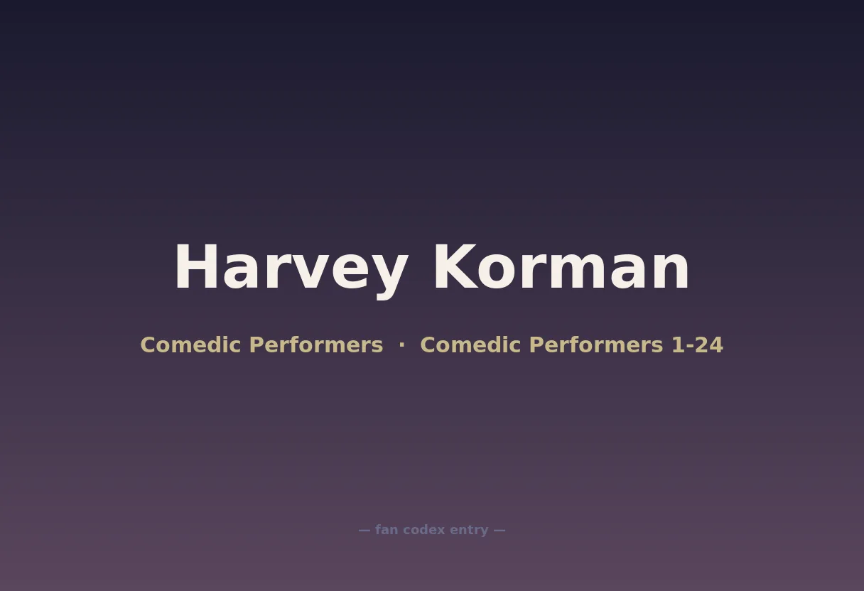 Harvey Korman