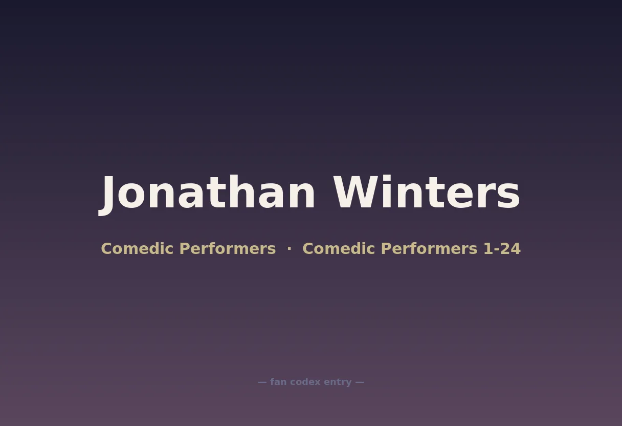 Jonathan Winters