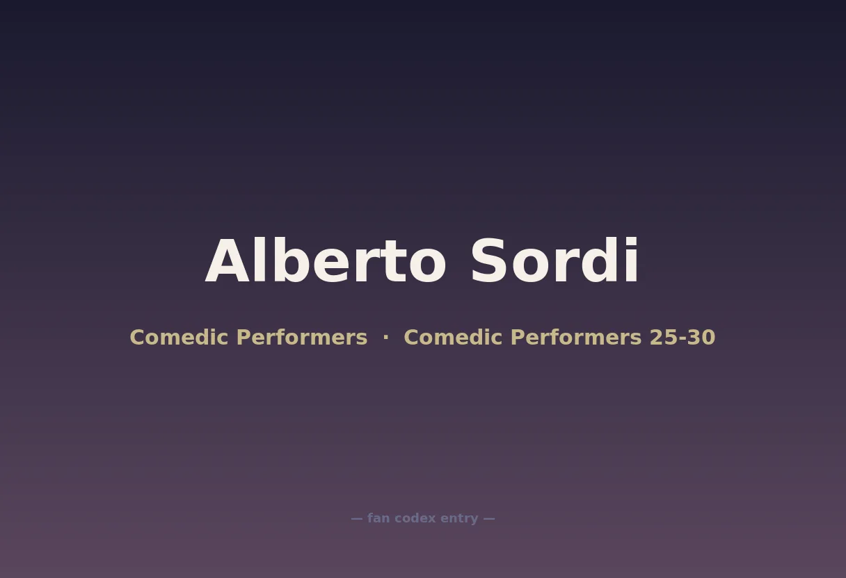 Alberto Sordi