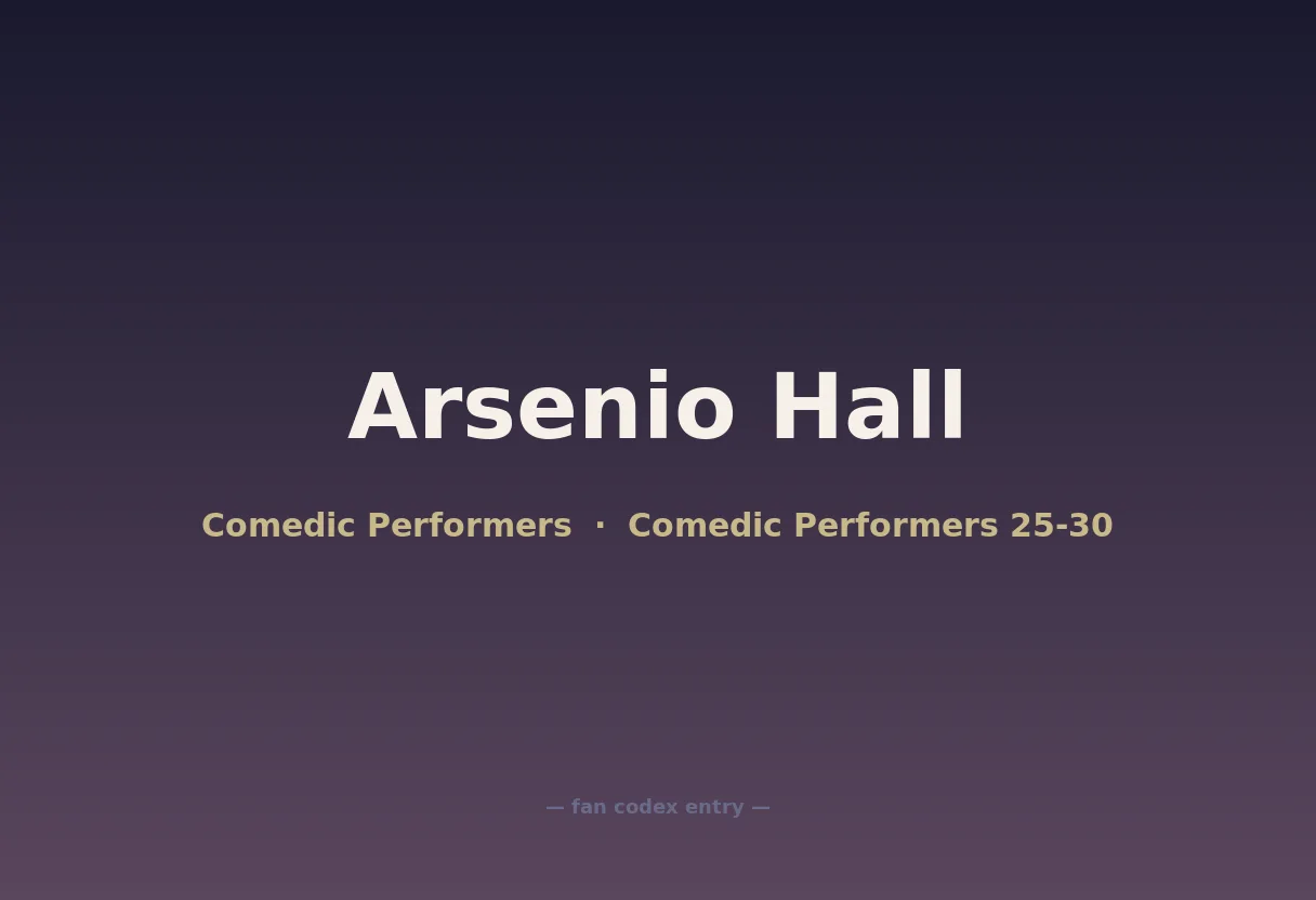 Arsenio Hall